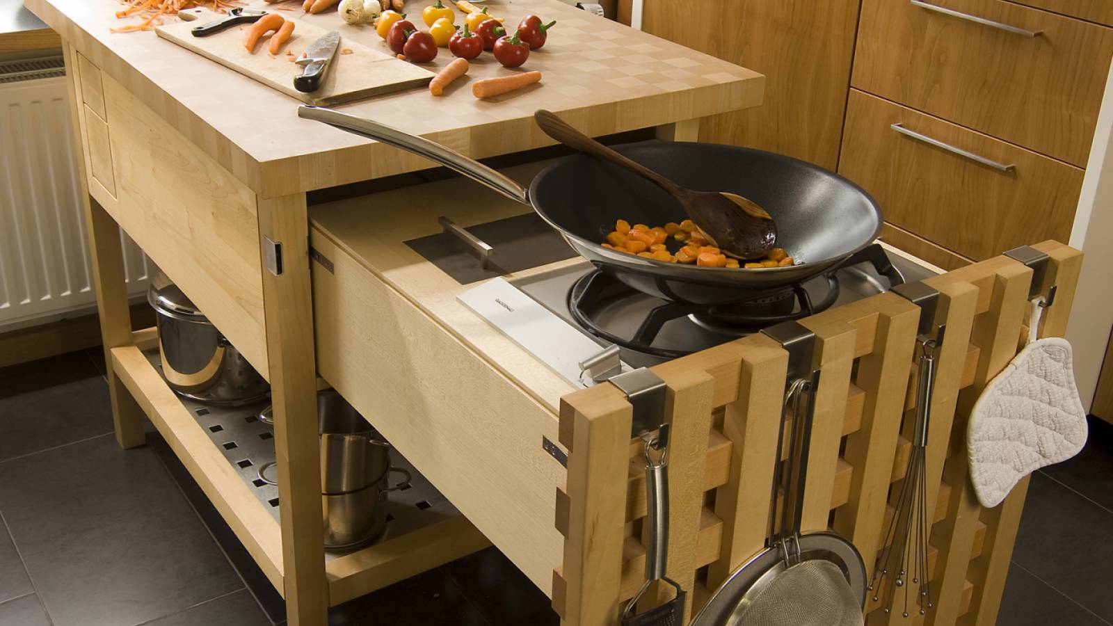 Arbeitstisch mit Hirnholz : Impressionen : Tischler* Karsten Schillings